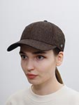 Бейсболка LIERYS арт. 7720503 BASEBALL CAP WOOL EF (темно-коричневый)